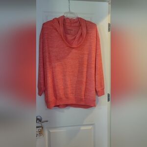 NWT Super Soft Plush Cowl Neck Sweatshirt